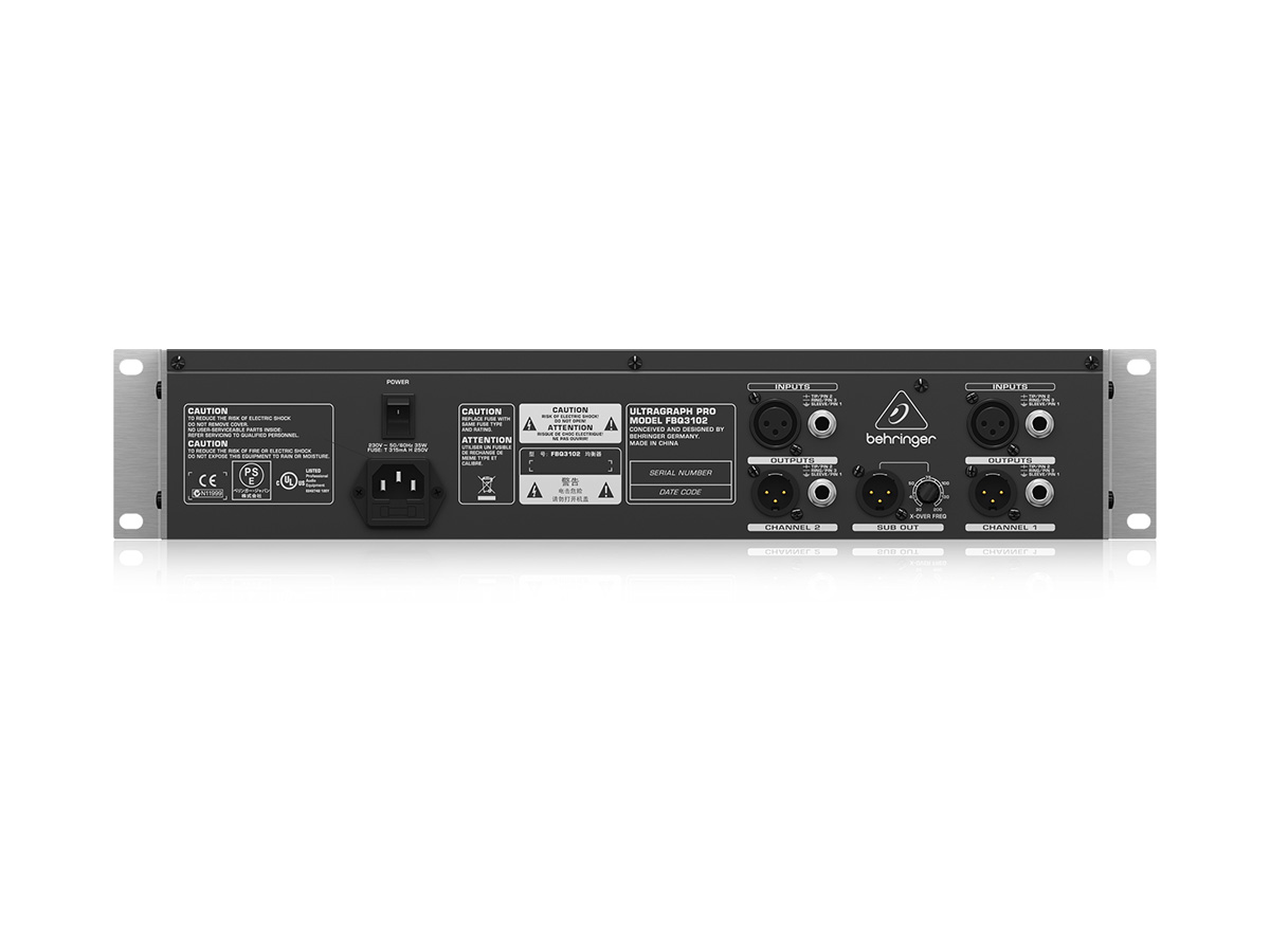 BEHRINGER FBQ3102 グラフィックイコライザー