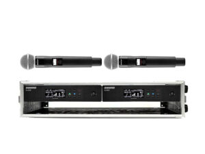SHURE QLX-D ワイヤレスマイク２波セット