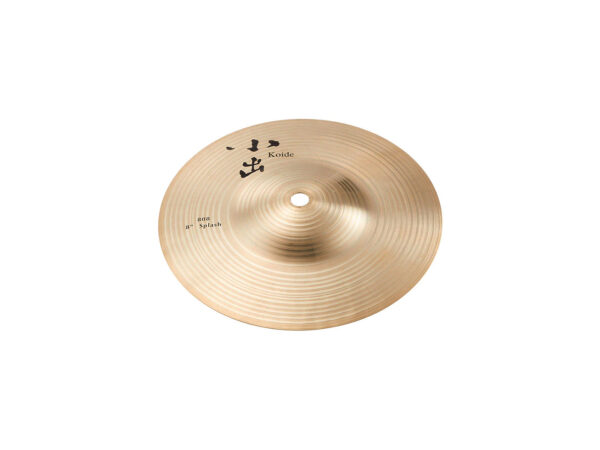 小出 koide 8" ハンドスプラッシュシンバル（スタンド付属） - 画像 (2)