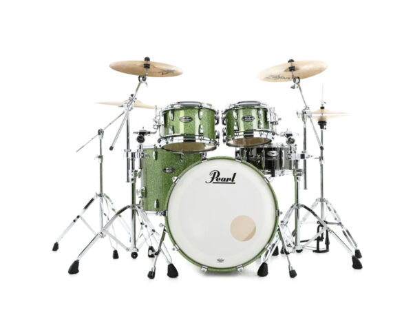 Pearl Masters Maple  ドラムセット グリーンラメ - 画像 (2)