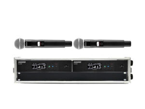 SHURE QLXD SM58 ワイヤレスマイク2波セット