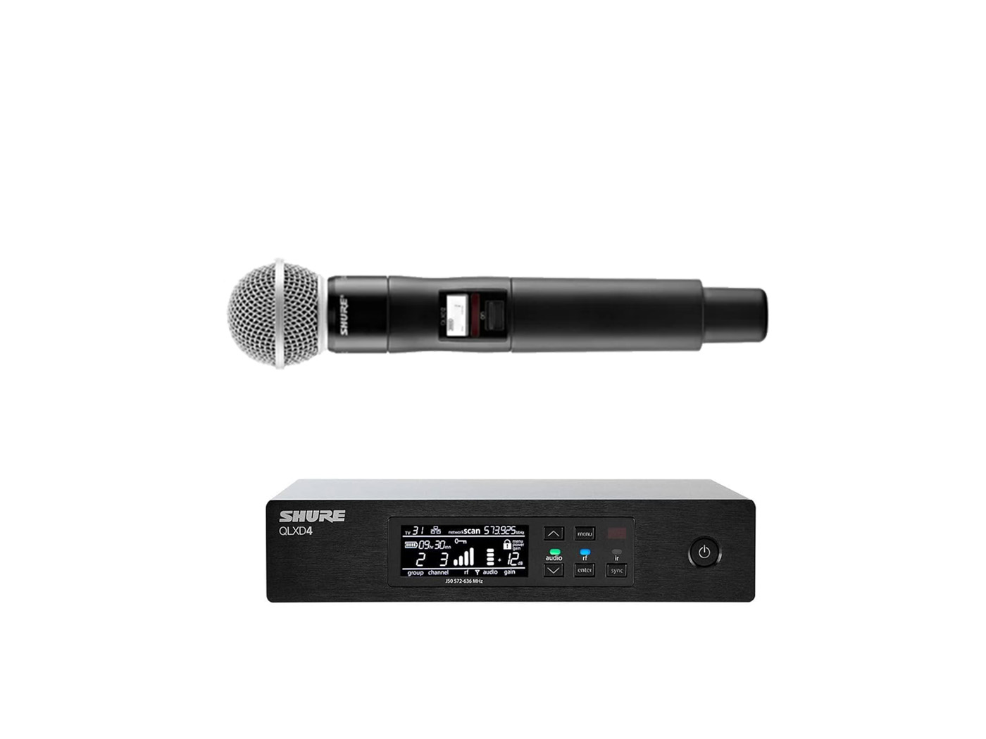 SHURE QLXD SM58 ワイヤレスマイク