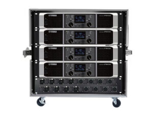 YAMAHA PX10 1000W パワーアンプ  4台ラックセット